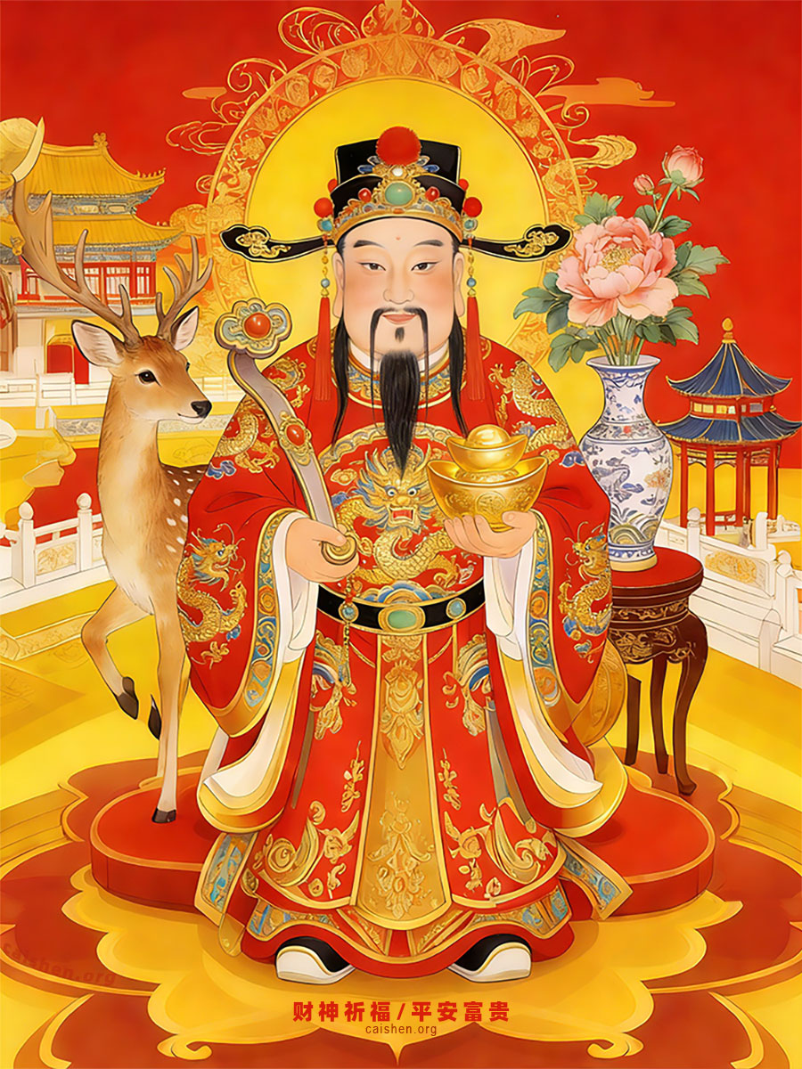 财神网-财神祈福-平安富贵